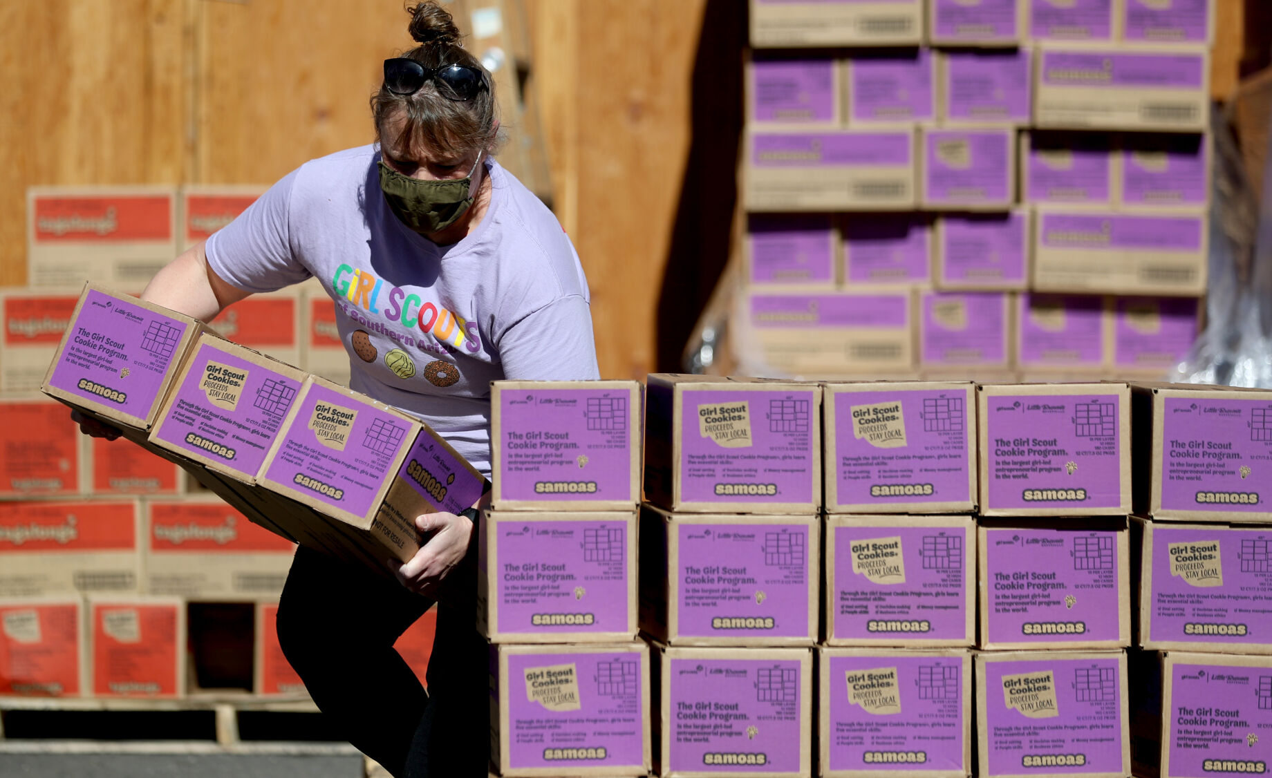 Girl Scout Cookie Drop
